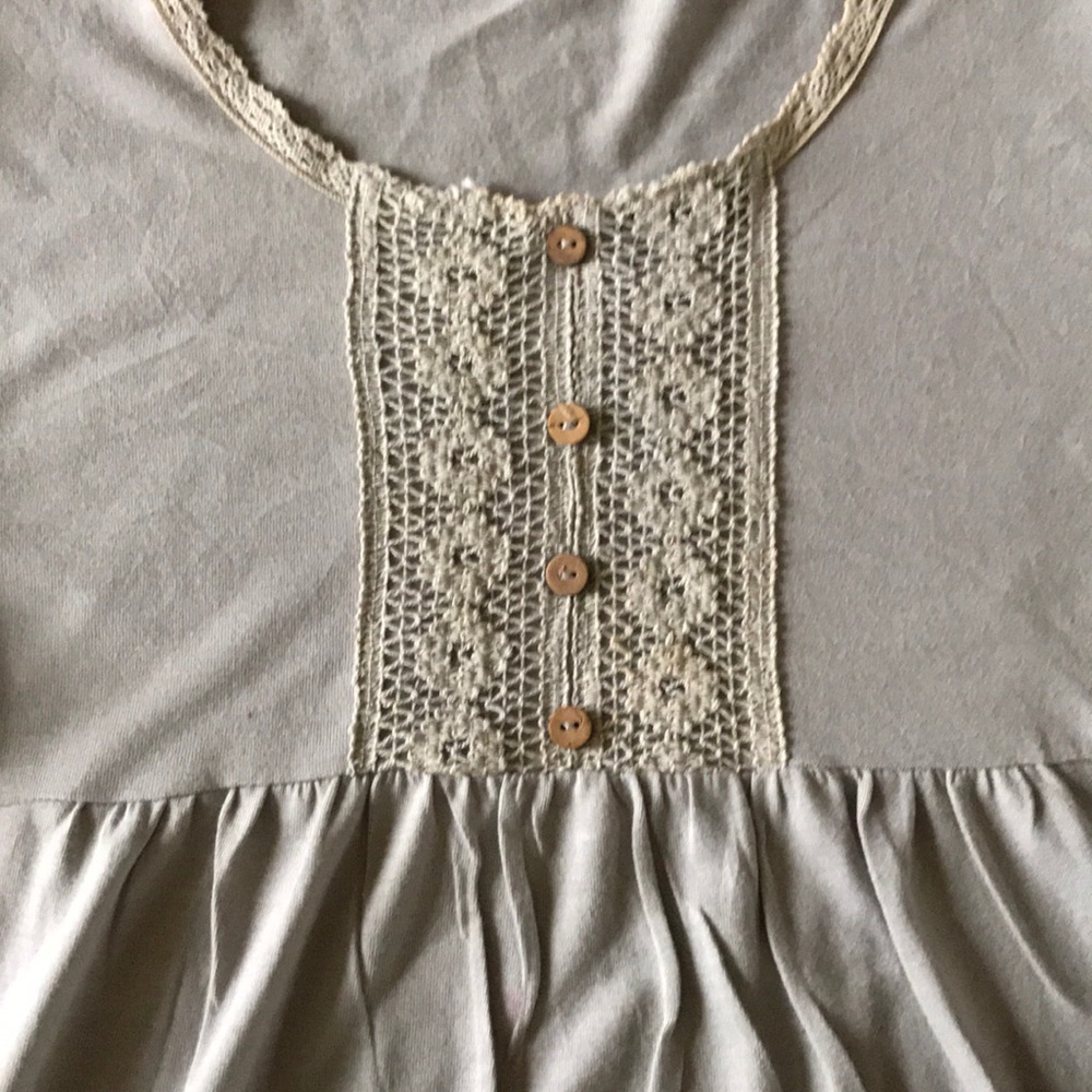 💡Gray blouse - Picture 3 of 5